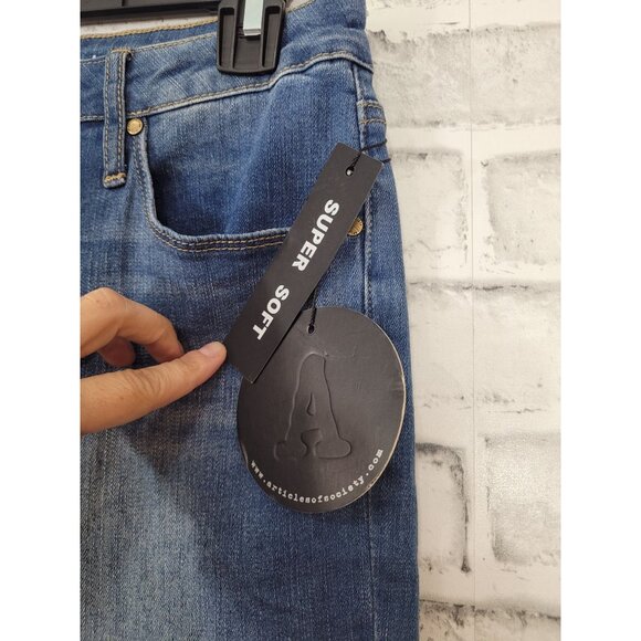 NWT Articles of Society Bridgette Split Hem Flare Jeans Size 7 - Picture 7 of 7